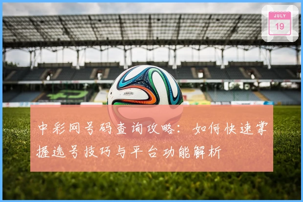 中彩网号码查询攻略：如何快速掌握选号技巧与平台功能解析