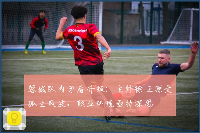 蓉城队内矛盾升级:主帅徐正源受孤立风波,职业环境亟待深思